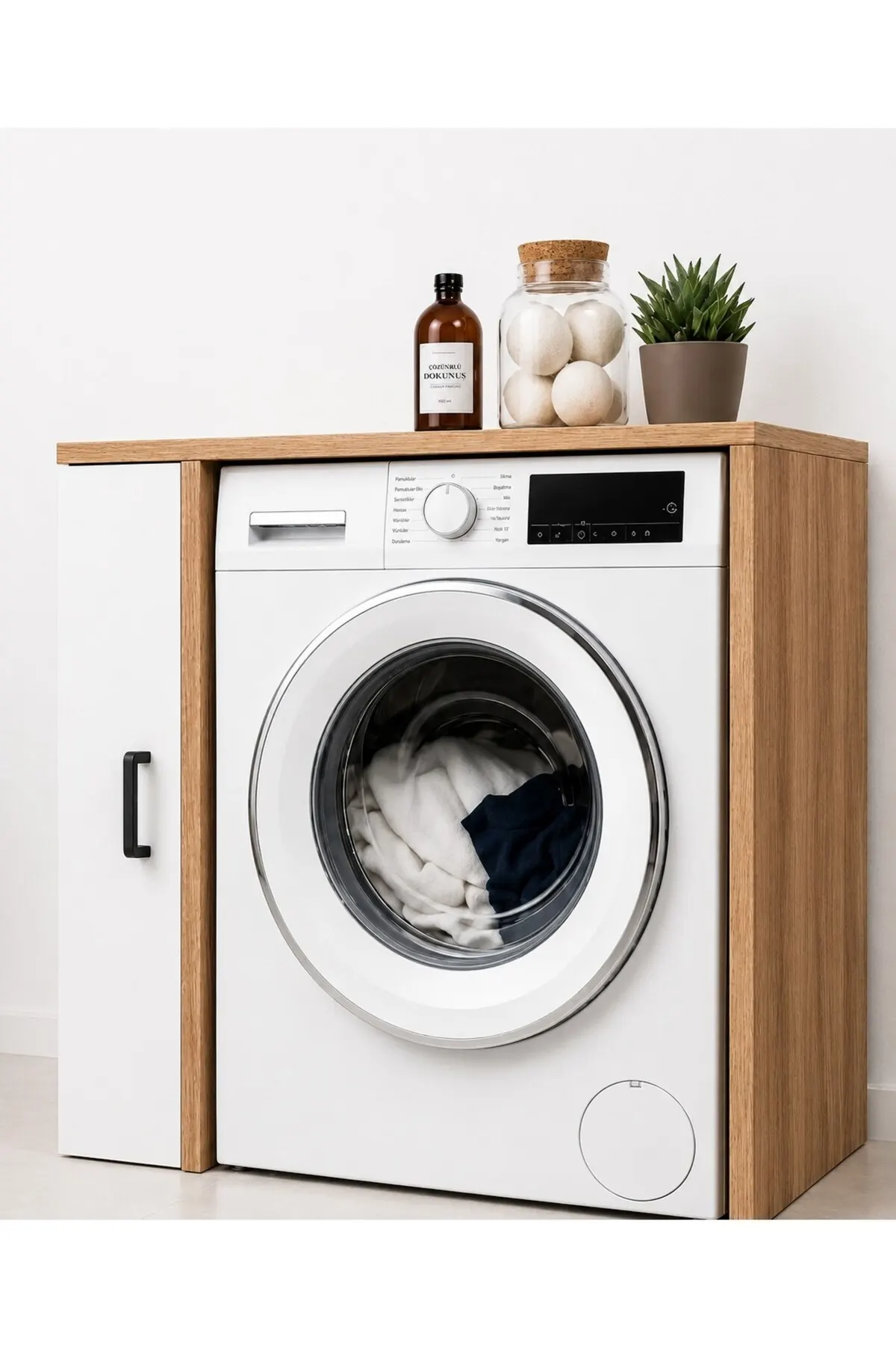 Rudu Noa Çamaşır Makinesi Dolabı